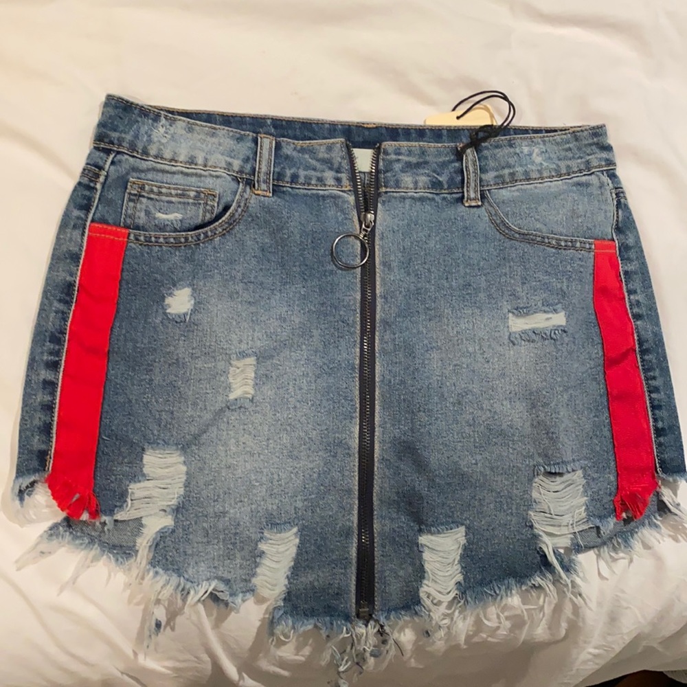 Jean skirt